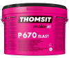 Thomsit P670 Elast - elastischer Parkettkleber 18 kg. für Stab-,Fertig- u. Mehrschichtparkett - More 1