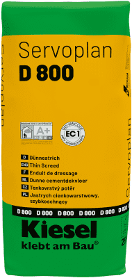 Kiesel Servoplan D800 Dünnestrich