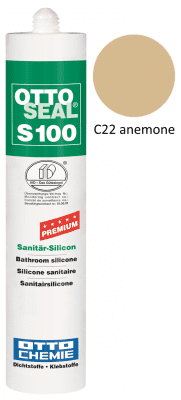 Silikon S100 farbig C22 anemone 300ml