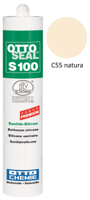 Silikon S100 farbig C55 natura 300ml