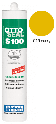 Silikon S100 farbig C19 curry 300ml