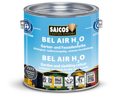 Saicos Bel Air H2O Eisengrau deckend 7273