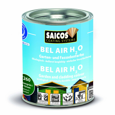 Saicos Bel Air H2O Tannengrün deckend 7260