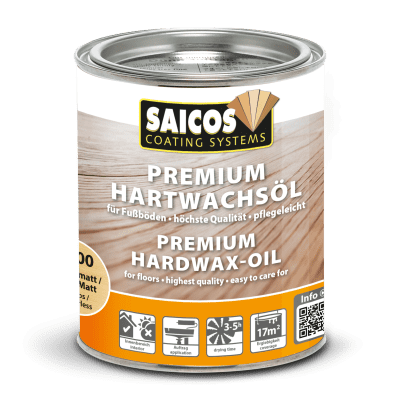 Saicos Premium Hartwachsöl 0,75 Ltr.