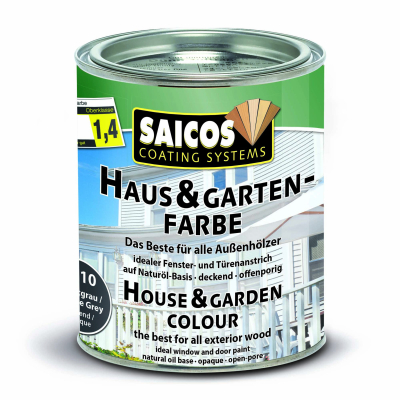 Saicos Haus-& Garten-Farbe Granitgrau deckend 2710