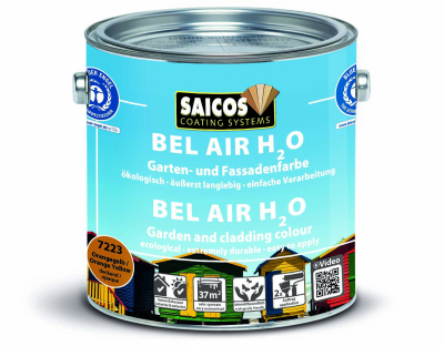 Saicos Bel Air H2O Orangengelb deckend 7223