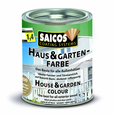 Saicos Haus-& Garten-Farbe Sandbeige deckend 2800