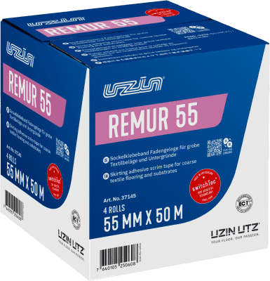 Uzin Remur 55 55mmx50m f. PVC-Sockelleisten