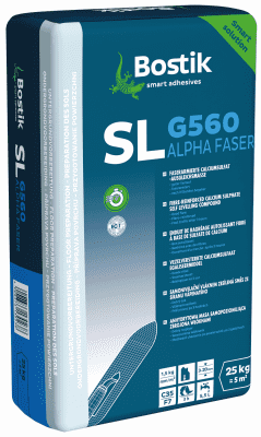 Bostik SL G560 Alpha Faser-Calciumsulfatspach.25kg