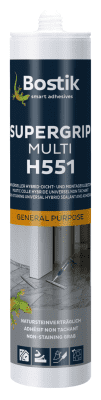 Bostik H551 Supergrip Multi grau 430g