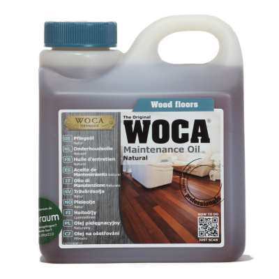 Woca Holz-Pflegeöl 1 Ltr Gebinde natur