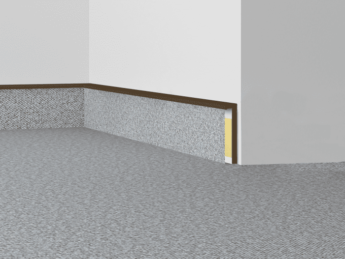 TS60 4019 / 1082 Braun Teppichkernsockelleiste # Döllken # - Detail 1