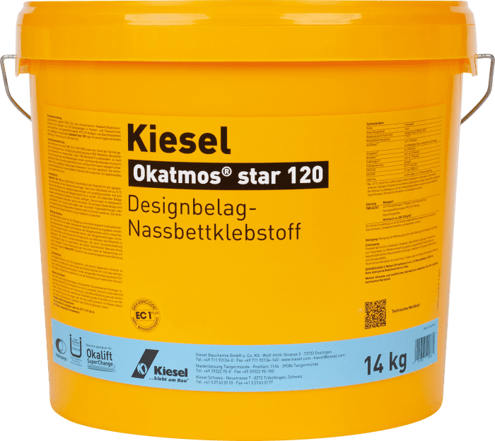 Kiesel Okatmos star 120 Nassbettklebstoff 14kg # 49076 - Detail 1