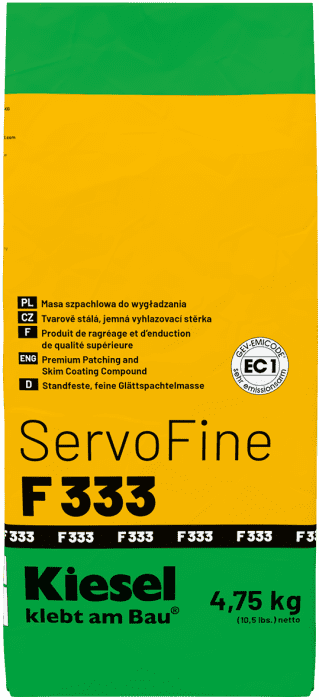 Kiesel Servofine F333 Glättspachtelmasse 4,75kg # 42040 feine stand.Spachtelm. - Detail 1