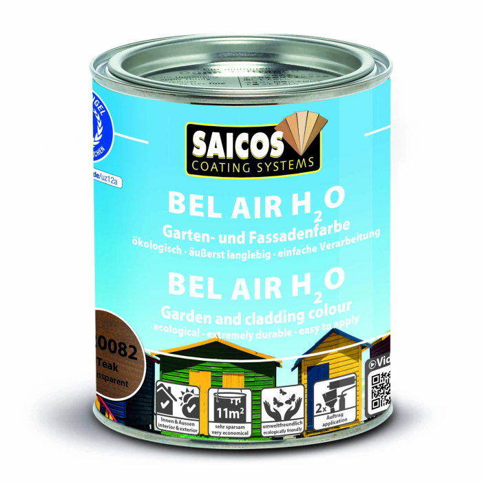 Saicos Bel Air H2O Teak transparent 720082 Gebinde 0,75ltr. - Detail 1