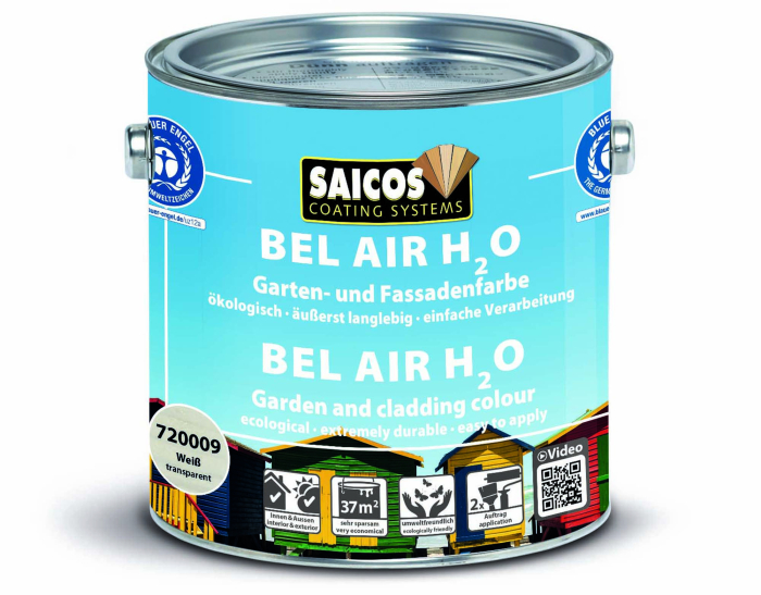 Saicos Bel Air H2O Weiß transparent 720009 Gebinde 2,50ltr. - Detail 1