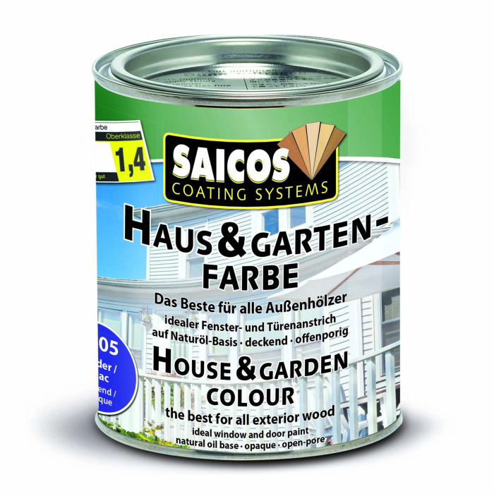 Saicos Haus-& Garten-Farbe Flieder deckend 2405 Gebinde 0,75ltr. - Detail 1
