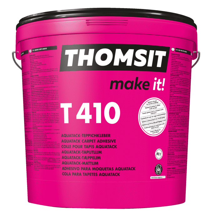 Thomsit T410 Aquatack-Teppichkleber 15kg  für störrische textile Beläge, Kokos, etc. - Detail 1