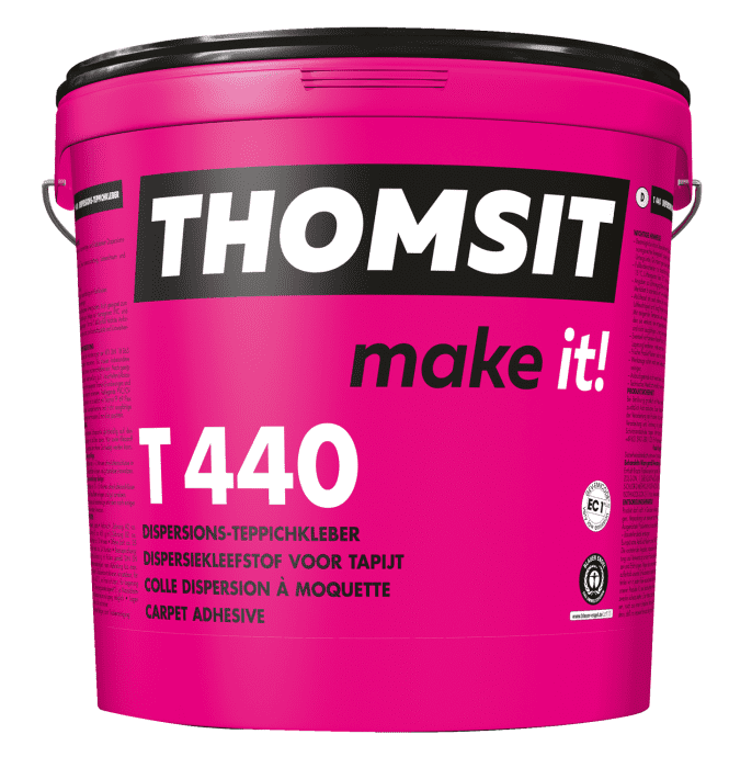 Thomsit T440 Dispersion-Teppich-Kleber 15kg kraftvoller Teppich-Schnellkleber - Detail 1