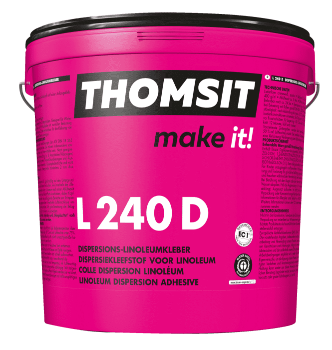 Thomsit L240D Dispersions-Linoleumkleber 15kg / EC1 - Detail 1