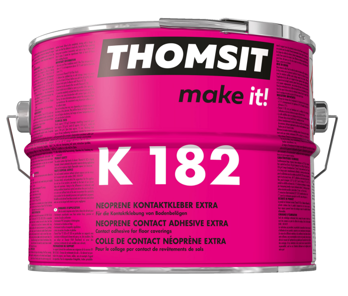Thomsit K182 Neoprene-Kontakt-Kleber Extra 5kg lösemittelhaltiger Neoprene-Klebstoff - Detail 1