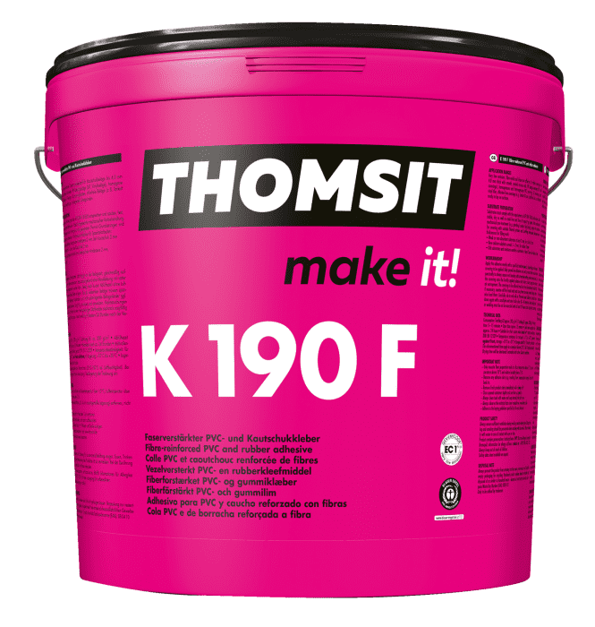 Thomsit K190F PVC-/Kautschukkleber 13kg, faserverstärkt - Detail 1