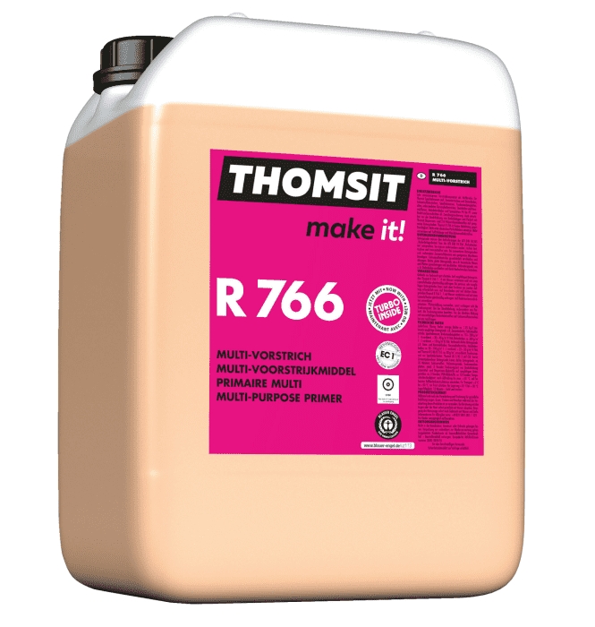 Thomsit R766 Multi-Vorstrich 10kg  für saugfähige u. dichte Untergründe - Detail 1