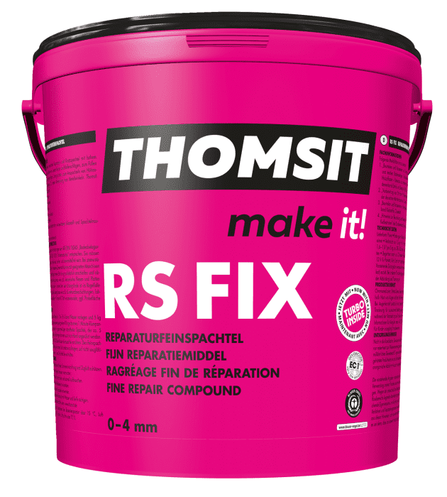 Thomsit RS FIX Reparaturfeinspachtel 5kg im Eimer / f. Schichtdicken 0-4mm - Detail 1