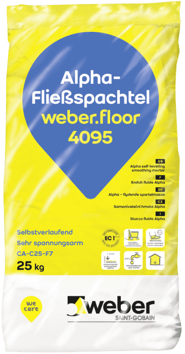 Weber.floor 4095 Plus Anhydritfließspachtel 25 kg, von 1-10mm - Detail 1