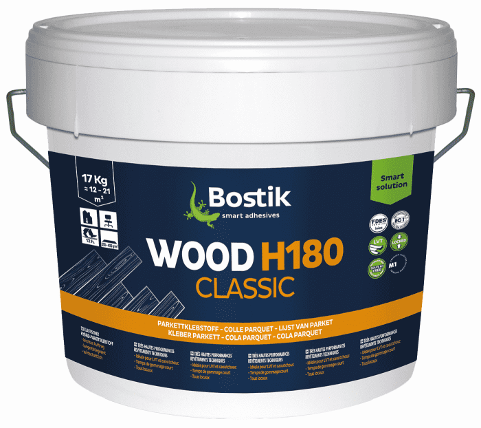 Bostik Wood H180 Classic elast.Parkettkleber 17kg # 30615782 / Parfix Classic - Detail 1