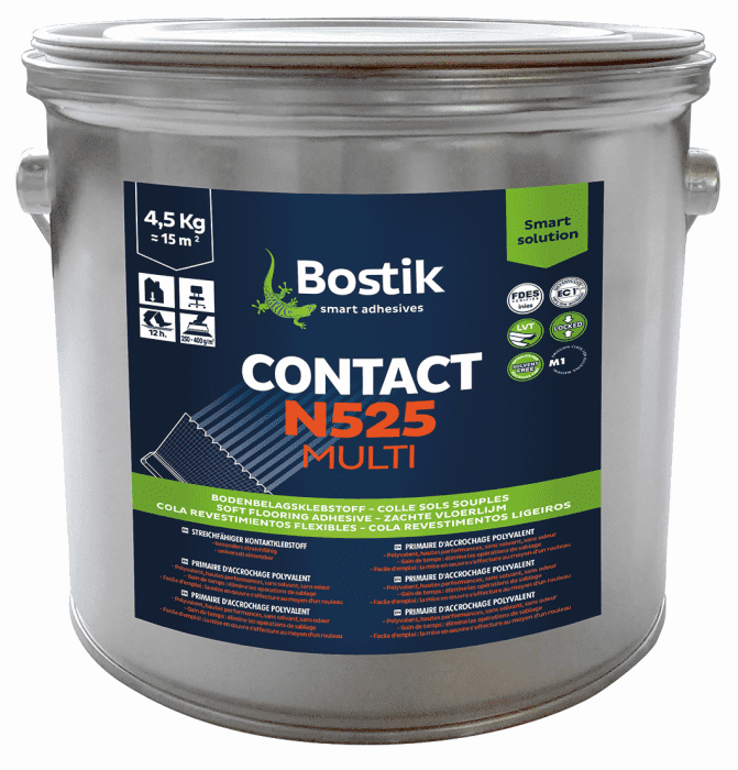 Bostik Contact N525 Multi  -Kontaktkleber 4,5kg # 30615916 / Nibopren N 725 - Detail 1