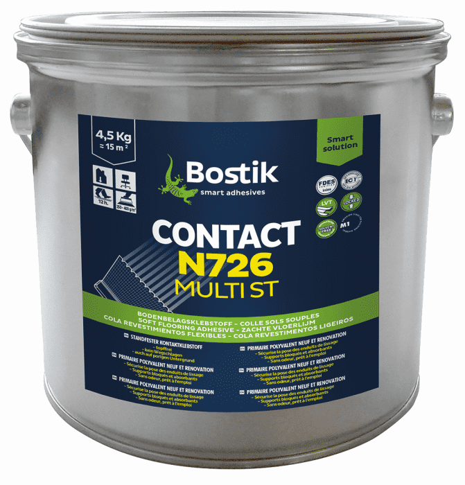 Bostik Contact N726 Multi ST -Kontaktkleber 4,5kg # 30615919 / Nibopren N 726 - Detail 1