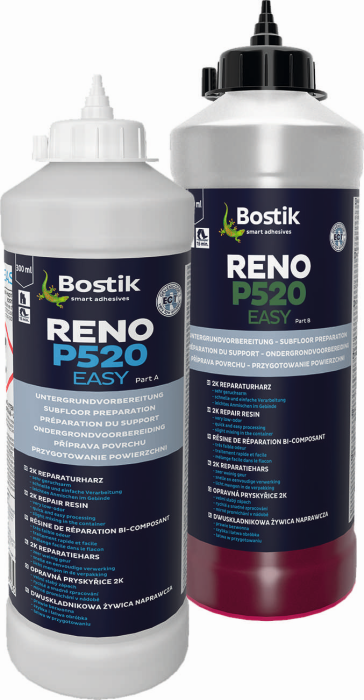 Bostik Reno P520 / EC 1 - 2-komp.Reparaturharz # 30616193 A+B = 600ml VE= 5x600ml /Nibosan Easy - Detail 1