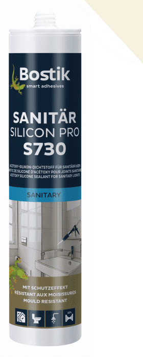 Bostik S730 Sanitär Silicon Pro pergamon #30617085  VE = 12 Stk - Detail 1