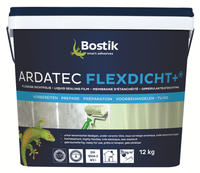 Bostik Ardatec Flexdicht+ weiß/dkl. grau 12 kg # 30619081 Flüssigfolie z. Verbundabdichtung - Detail 1