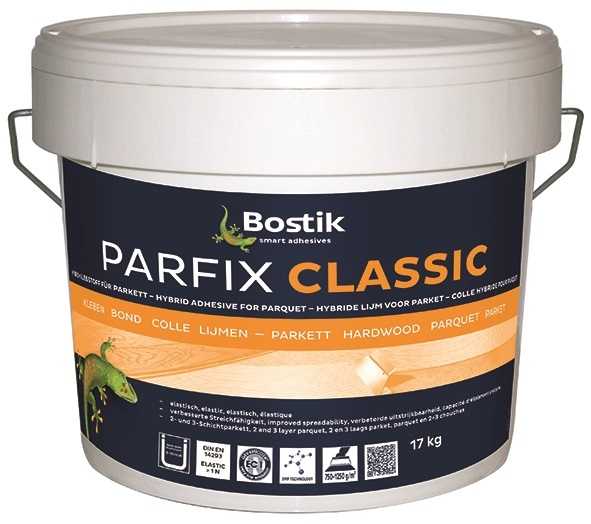 Bostik Parfix Classic - elastisch.Parkettklebstoff 17kg # 30605766  (Nibofloor PK Fix 2S) - Detail 1