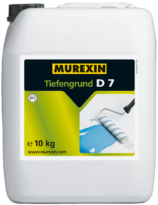 Murexin D7 Tiefengrund 10kg gebrauchsfertig, f. saugende Untergründe / EC1Plus - Detail 1