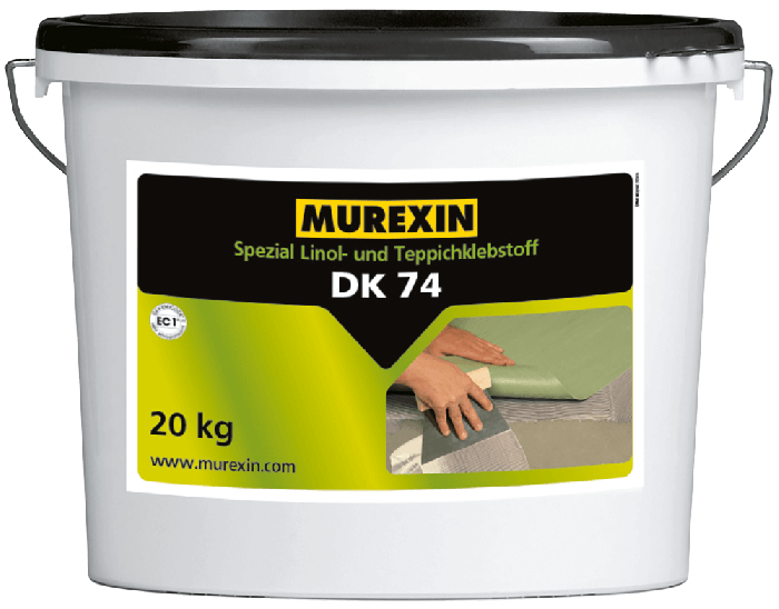 Murexin DK74 Spezial Linoleum- u. Teppichklebstoff 20kg EC1Plus (24/Pal) - Detail 1