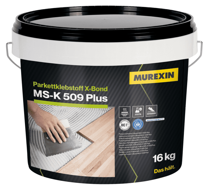 Murexin Parkettklebstoff X-Bond MS-K509 Plus 16 kg - EC 1 - MSP-Klebstoff 1K - Detail 1