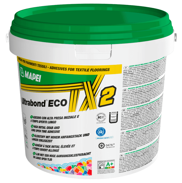 Mapei Ultrabond ECO TX2 / 16kg Textilbelagsklebstoff - Detail 1