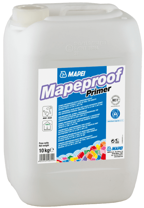Mapei Mapeproof Primer /10kg. feuchtigkeitssperrende, Dispersionsgrundierung - Detail 1