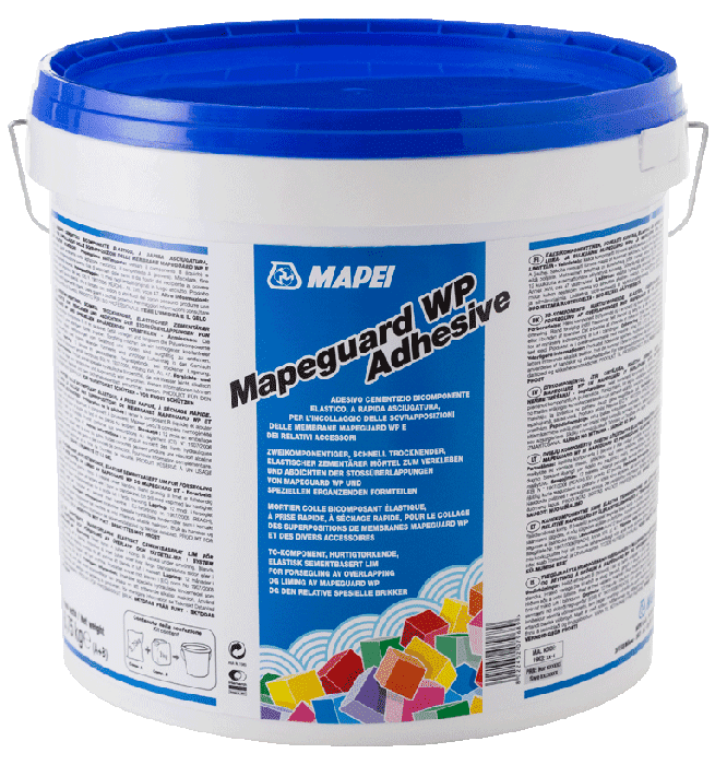 Mapei Mapeguard WP Adhesive  2K /6,65kg. zementärer Mörtel , schnell trocknend - Detail 1