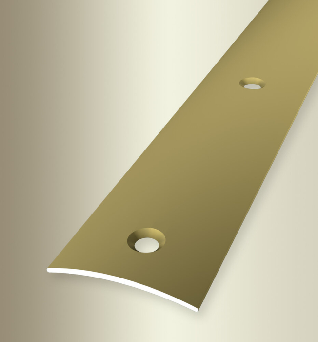 Küberit Übergangsschiene gebohrt 30x1,5mm Typ 459 Alu-gold 270cm # 3 12 59 05 5 - Detail 1