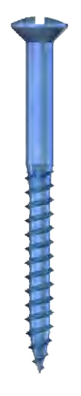 Reisser Linsenkopfschr.R2 Stahl blau 4,5x45mm PZ2 Art.Nr.4005674008594  VE=500Stück - Detail 1
