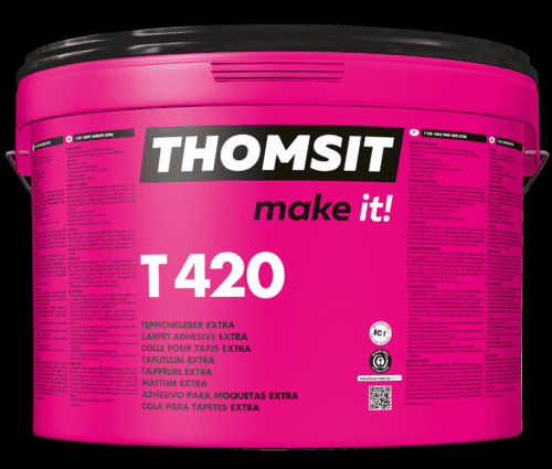 Thomsit T420 Teppichkleber extra 14kg Kraftvoller Textilbelagsklebstoff - Detail 1